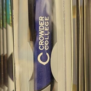 LASER ENGRAVED CROWDER COLLEGE PEN