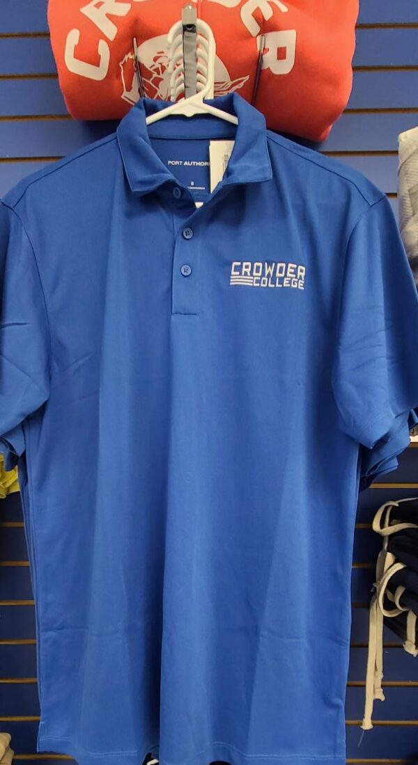 CROWDER COLLEGE EMBROIDERED POLO