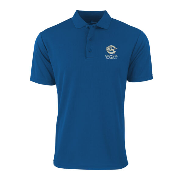 CROWDER EMBROIDERED MENS POLO