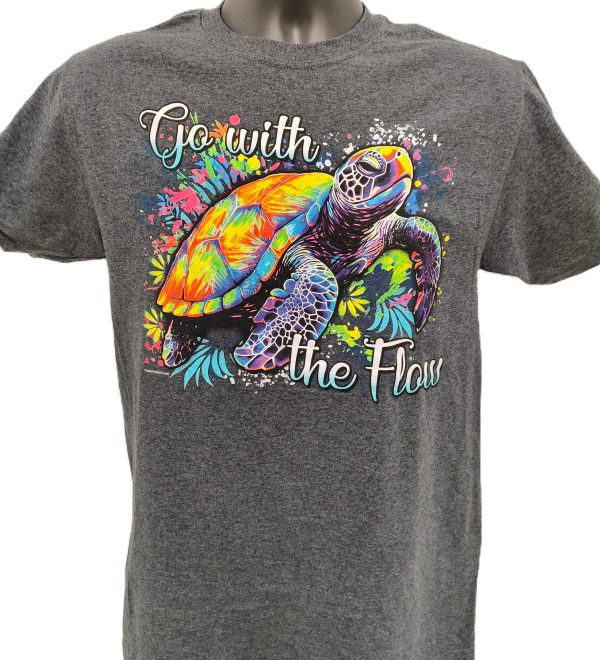 T-SHIRT GO WITH THE FLOW