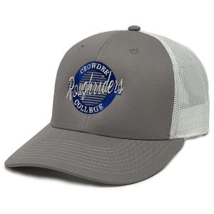 BALLCAP,ROUGHRIDER CIRCLE LOGO SCRIPT